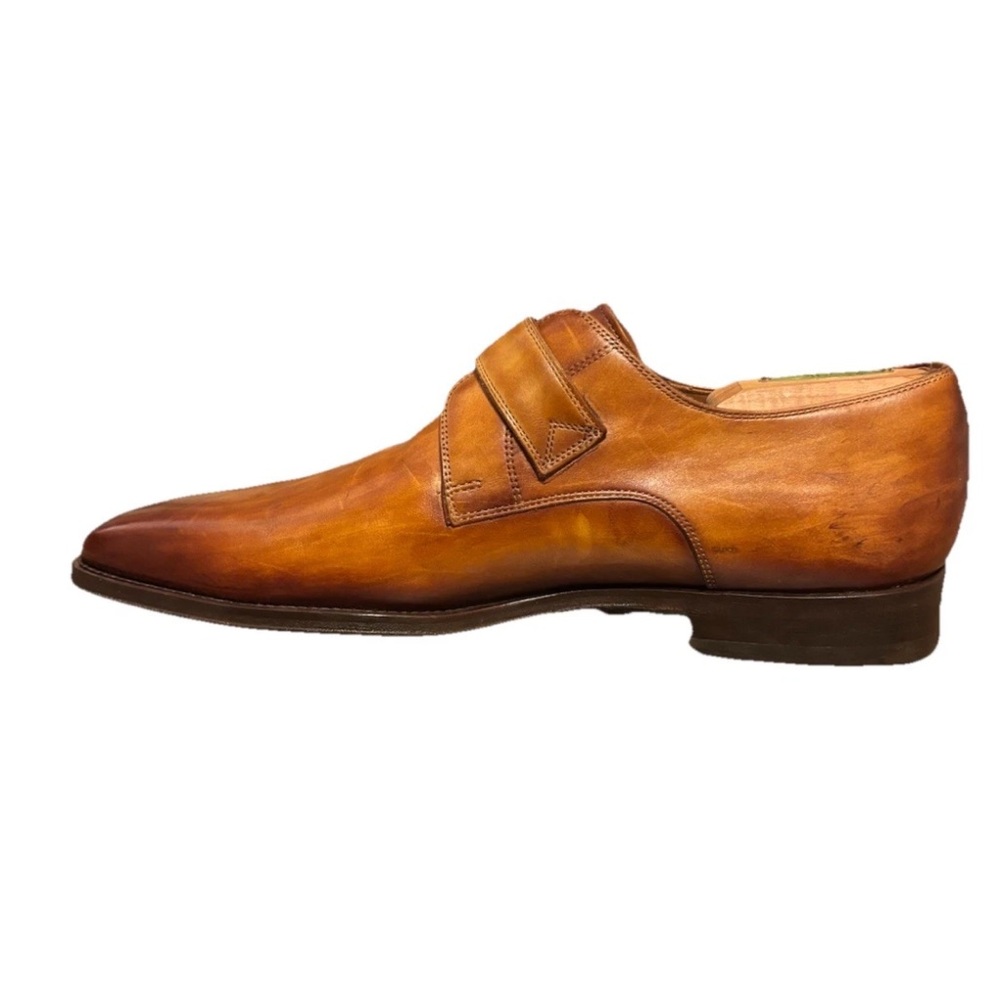 Magnanni Brown Leather Oxfords